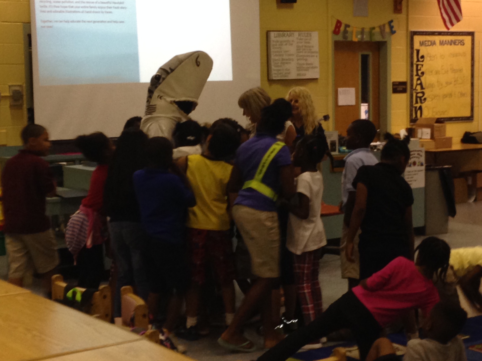 Seminole Trails Elementary School Book Reading